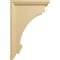 Ekena Millwork 2 1/2"W x 8"D x 12"H Extra Large Thompson Wood Bracket, Alder BKTW02X08X12TMAL - alternate 4